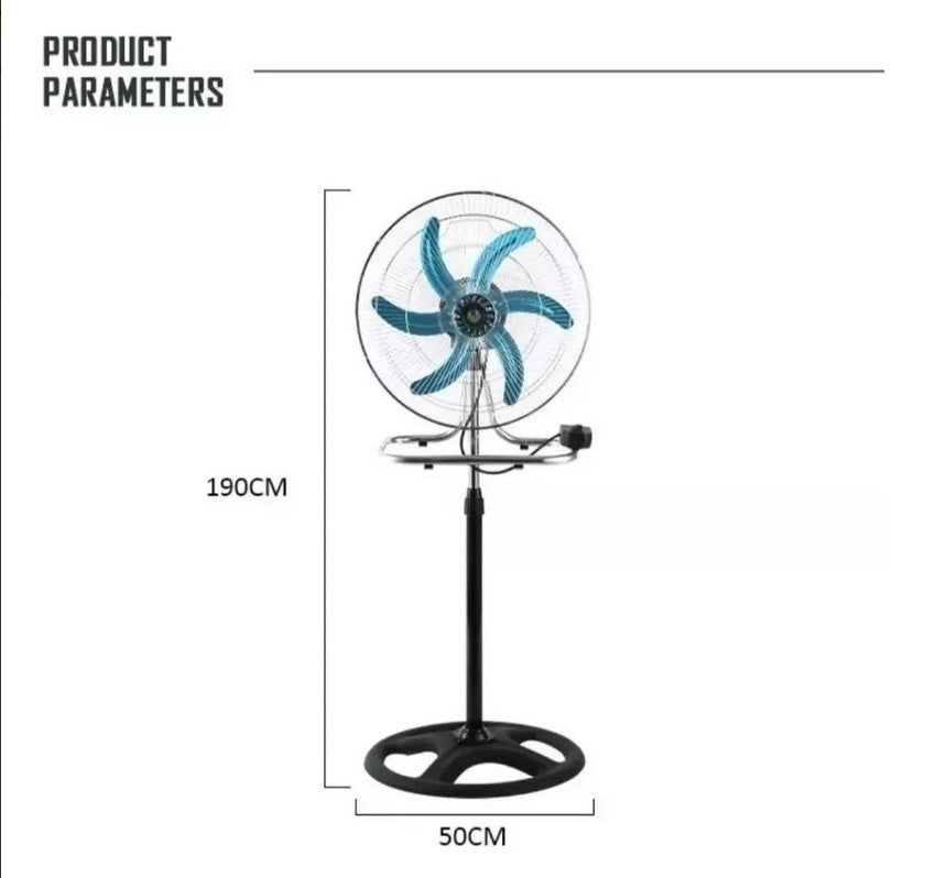 Pack 2 ventiladores Metalico 18" 3 en 1